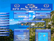 Tablet Screenshot of kfzpflege-zeitler.de